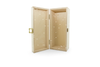 Holzschatulle  mit Scharnier