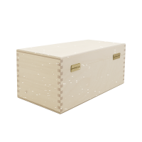 Holzschatulle  mit Scharnier