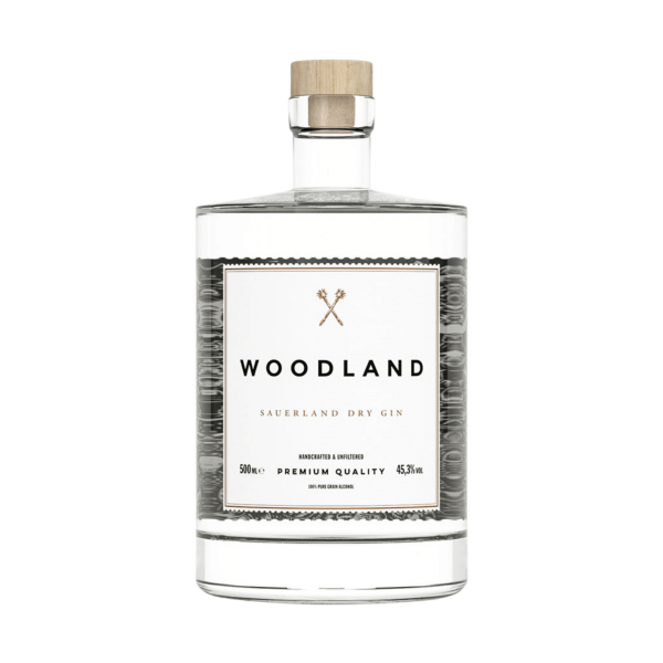 Woodland Gin Dry Gin 45,3 % 500ml