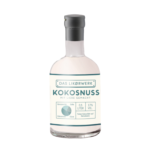 Kokosnusslikör Likörwerk 500 ml 17%-Vol.