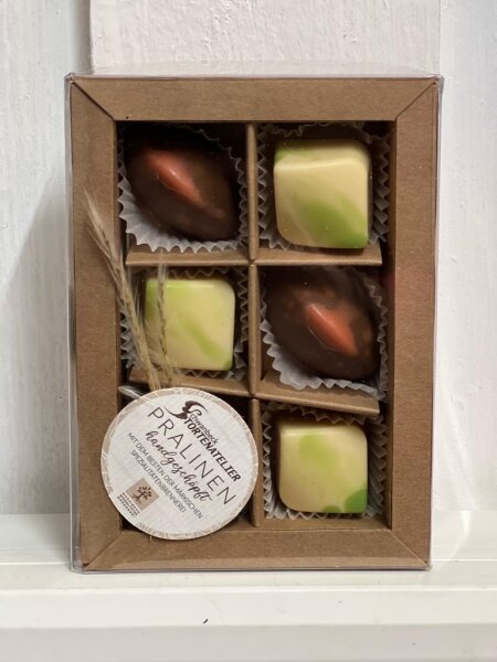 Pralinen 6er Pack Ginmischung