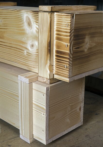 Präsentkiste aus Holz Original (ungeflammt)