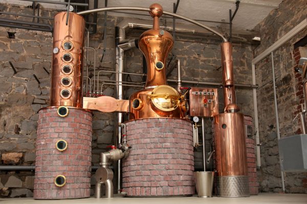 Destillerie in der Brennerei
