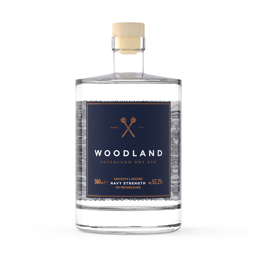 Woodland Gin Navy Strength 57,2% 500ml